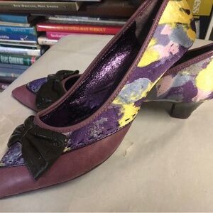 Poetic License Multicolor Floral Heels